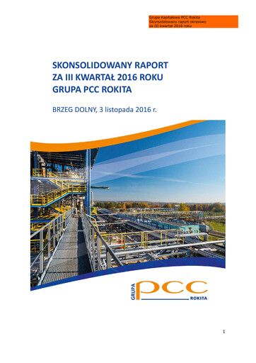Thumbnail PCC Rokita Quarterly Report 2016-q3