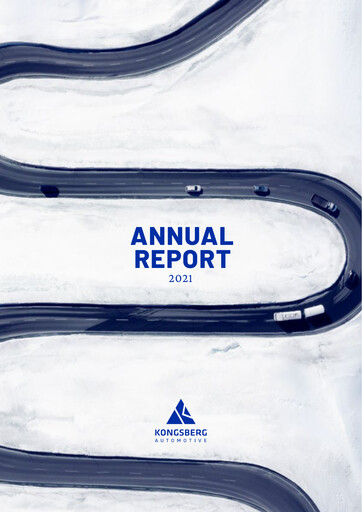 Miniature Kongsberg Automotive ASA Rapport annuel 2021