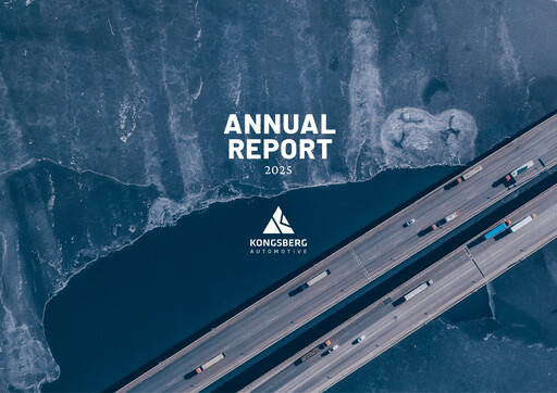 Thumbnail Kongsberg Automotive ASA Annual Report 2025