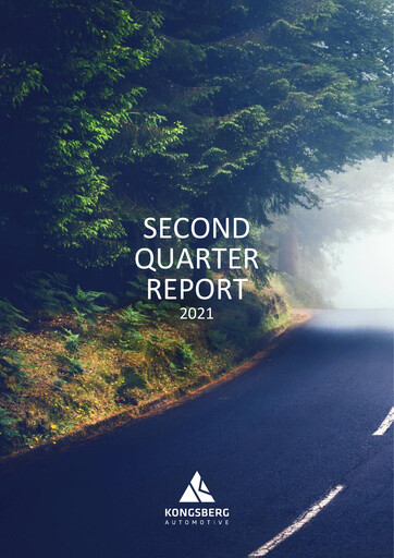 Thumbnail Kongsberg Automotive ASA Quarterly Report 2021-q2