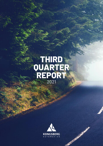 Thumbnail Kongsberg Automotive ASA Quarterly Report 2021-q3