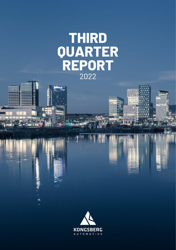 Thumbnail Kongsberg Automotive ASA Quarterly Report 2022-q3