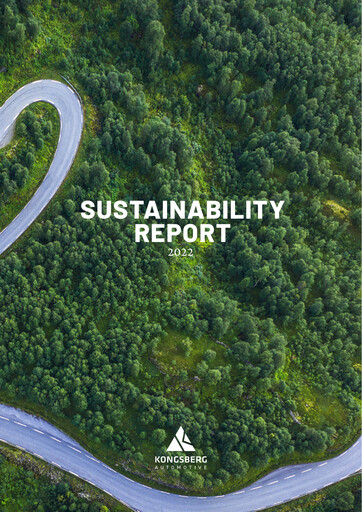 Miniature Kongsberg Automotive ASA Rapport de durabilité 2022