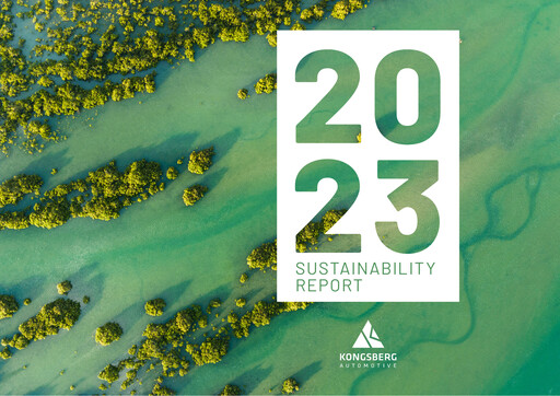 Miniature Kongsberg Automotive ASA Rapport de durabilité 2023