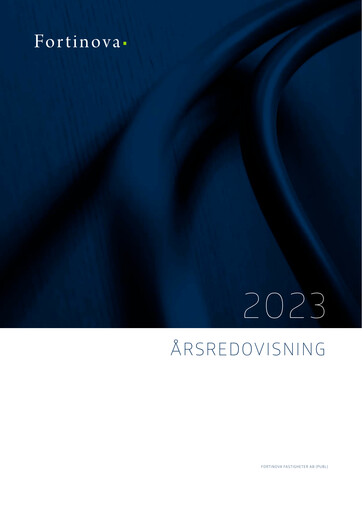 Thumbnail Fortinova Fastigheter AB Annual Report 2023