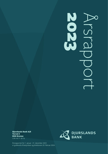 Thumbnail Djurslands Bank A/S Annual Report 2023