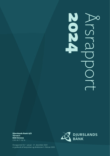 Thumbnail Djurslands Bank A/S Annual Report 2024