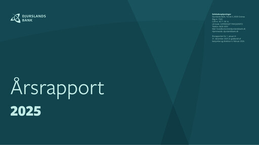 Thumbnail Djurslands Bank A/S Annual Report 2025
