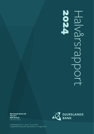 Thumbnail Djurslands Bank A/S Half-year Report 2024-h1