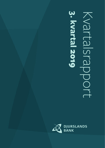 Thumbnail Djurslands Bank A/S Quarterly Report 2019-q3