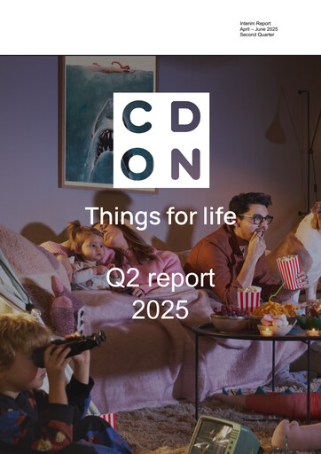 Thumbnail CDON AB Quarterly Report 2025-q2