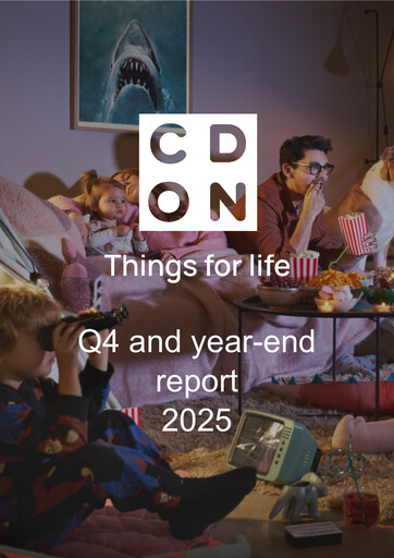 Thumbnail CDON AB Quarterly Report 2025-q4
