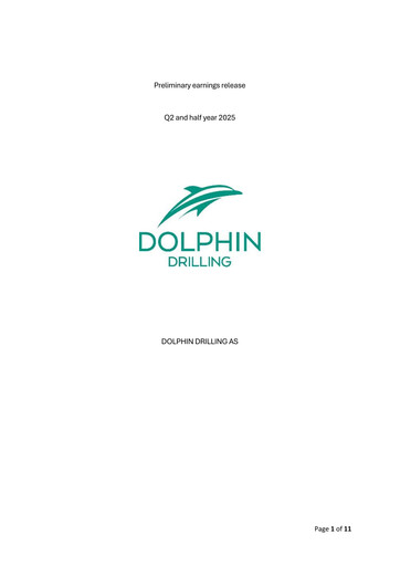 Thumbnail Dolphin Drilling Half-year Report 2025-h1