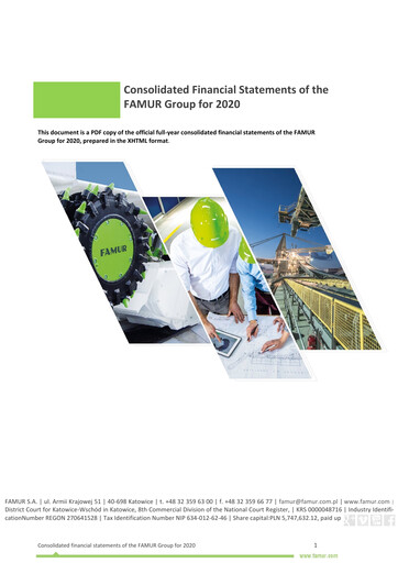 Thumbnail Grenevia Financial Statement fy2020