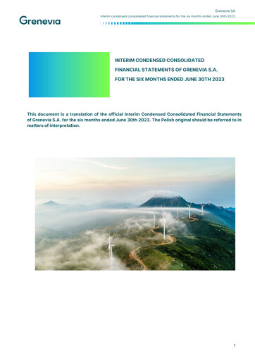 Thumbnail Grenevia Half-year Report 2023-h1