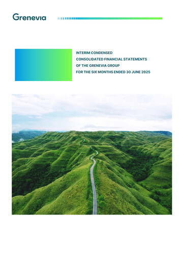 Thumbnail Grenevia Half-year Report 2025-h1