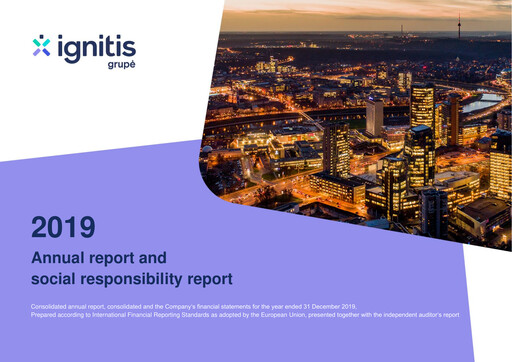 Thumbnail AB Ignitis grupe Annual Report 2019