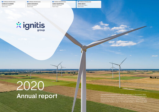 Thumbnail AB Ignitis grupe Annual Report 2020