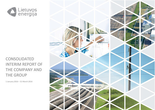 Miniature AB Ignitis grupe Rapport trimestriel 2016-q1