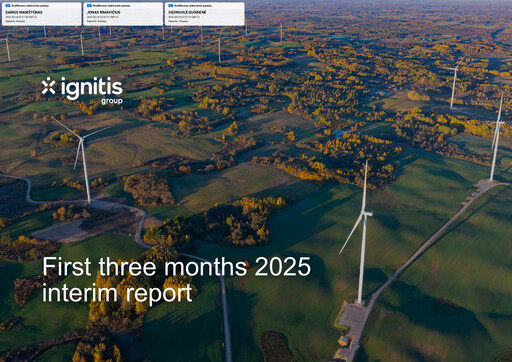Miniature AB Ignitis grupe Rapport trimestriel 2025-q1