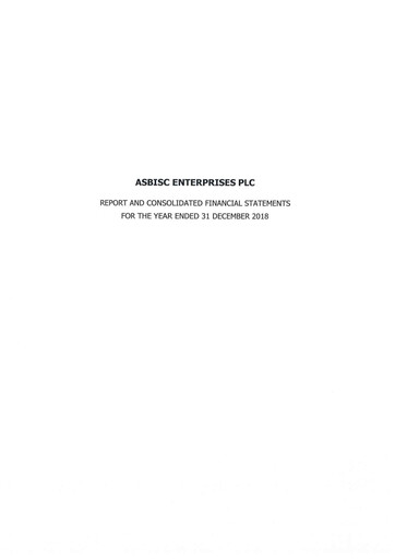 Thumbnail ASBISc Enterprises Financial Statement 2018
