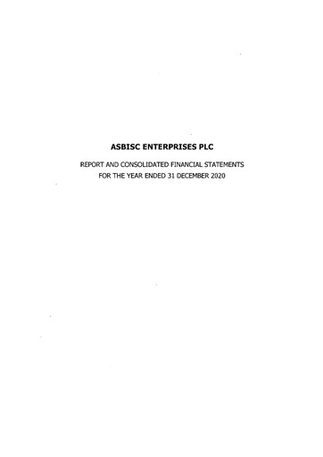 Thumbnail ASBISc Enterprises Financial Statement 2020