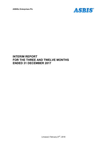 Thumbnail ASBISc Enterprises Quarterly Report 2017-q4