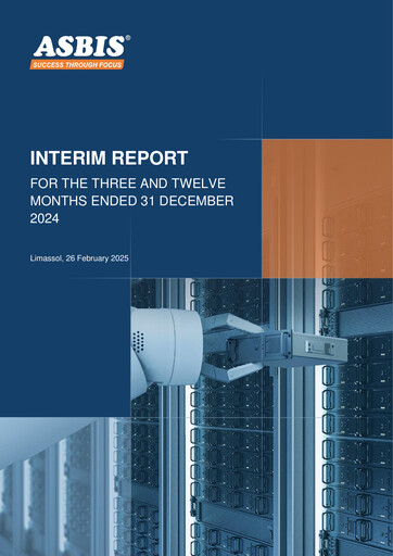 Thumbnail ASBISc Enterprises Quarterly Report 2024-q4