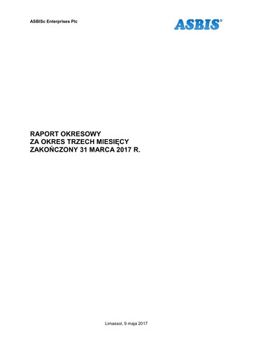 Thumbnail ASBISc Enterprises Quarterly Report 2017-q1