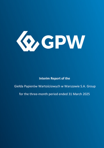 Thumbnail Gielda Papierów Wartosciowych w Warszawie Quarterly Report 2025-q1