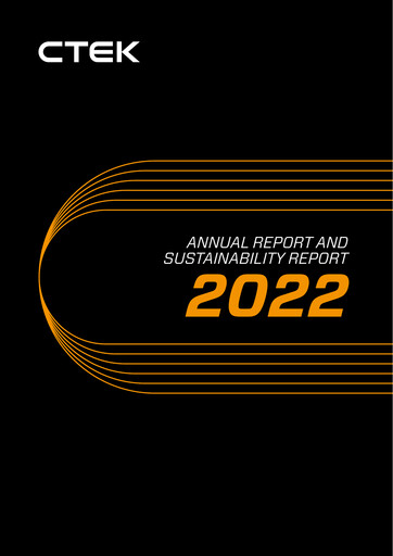 Miniature CTEK AB Rapport annuel 2022