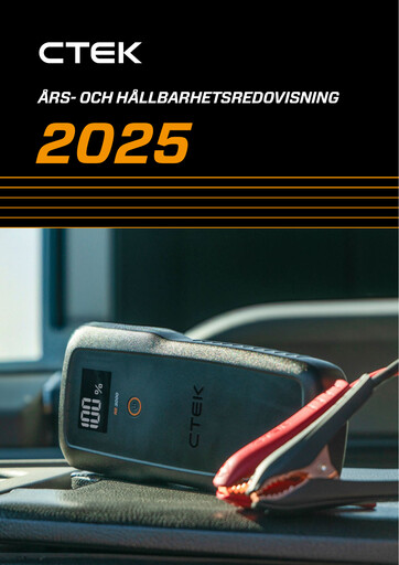 Miniature CTEK AB Rapport annuel 2025