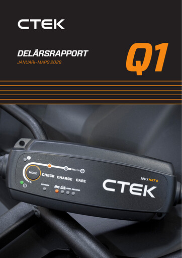 Thumbnail CTEK AB Quarterly Report 2026-q1
