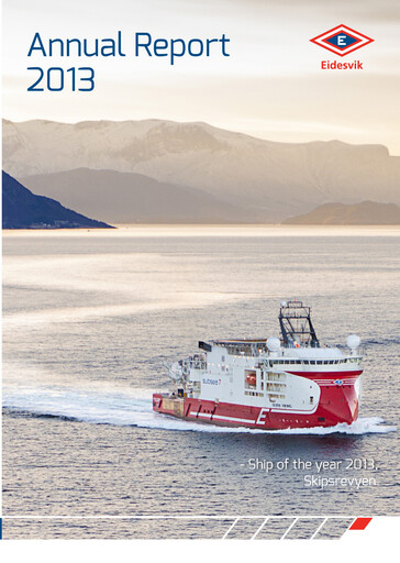 Miniature Eidesvik Offshore Rapport annuel 2013
