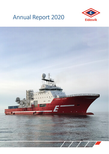 Miniature Eidesvik Offshore Rapport annuel 2020