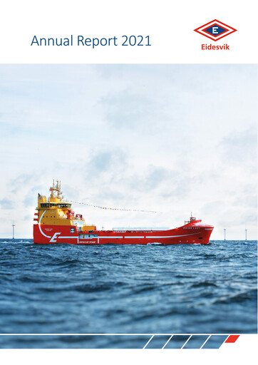 Miniature Eidesvik Offshore Rapport annuel 2021