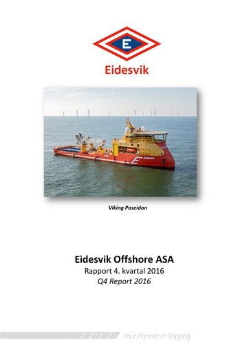 Thumbnail Eidesvik Offshore Financial Report 2016