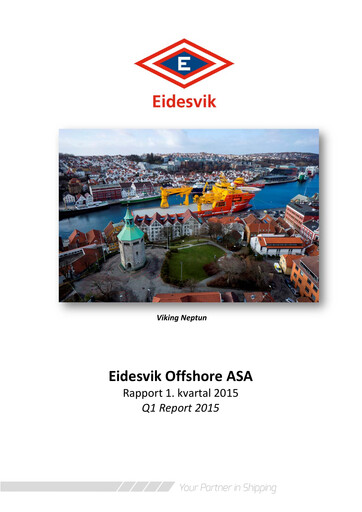 Thumbnail Eidesvik Offshore Quarterly Report 2015-q1