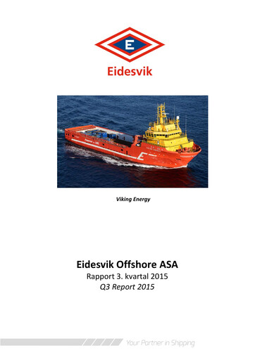 Thumbnail Eidesvik Offshore Quarterly Report 2015-q3
