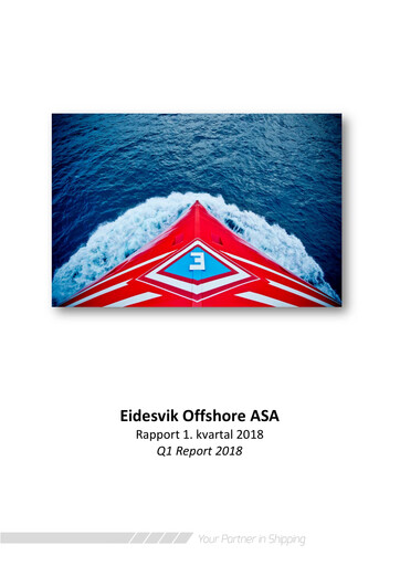 Thumbnail Eidesvik Offshore Quarterly Report 2018-q1