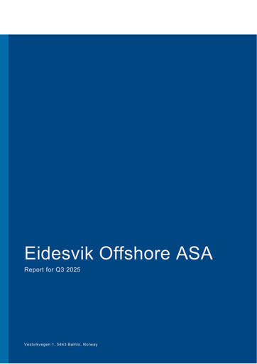 Thumbnail Eidesvik Offshore Quarterly Report 2025-q3