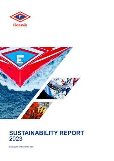 Thumbnail Eidesvik Offshore Sustainability Report 2023
