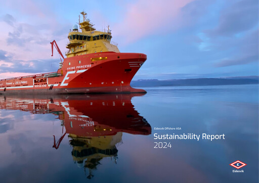 Thumbnail Eidesvik Offshore Sustainability Report 2024