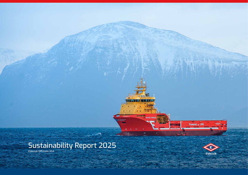 Thumbnail Eidesvik Offshore Sustainability Report 2025
