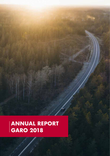 Thumbnail Garo Aktiebolag Annual Report 2018