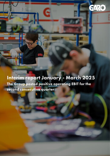 Thumbnail Garo Aktiebolag Quarterly Report 2025-q1