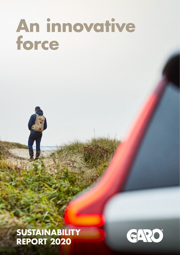 Thumbnail Garo Aktiebolag Sustainability Report 2020