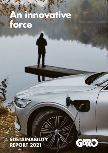 Thumbnail Garo Aktiebolag Sustainability Report 2021