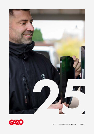 Thumbnail Garo Aktiebolag Sustainability Report 2025