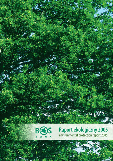 Thumbnail Bank Ochrony Srodowiska ESG Report 2005